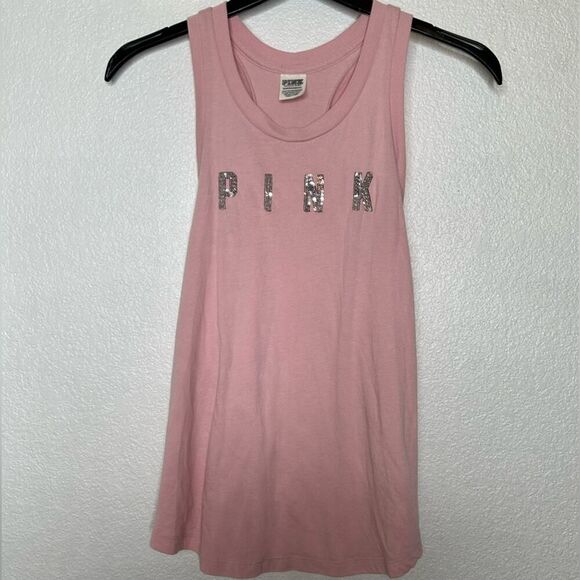 Woman’s PINK, pink Tank Top - Picture 1 of 3